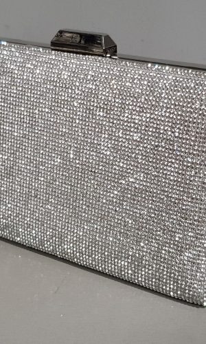 Дамска чанта Бисера SILVER