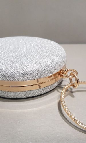 Дамска чанта Боряна SILVER